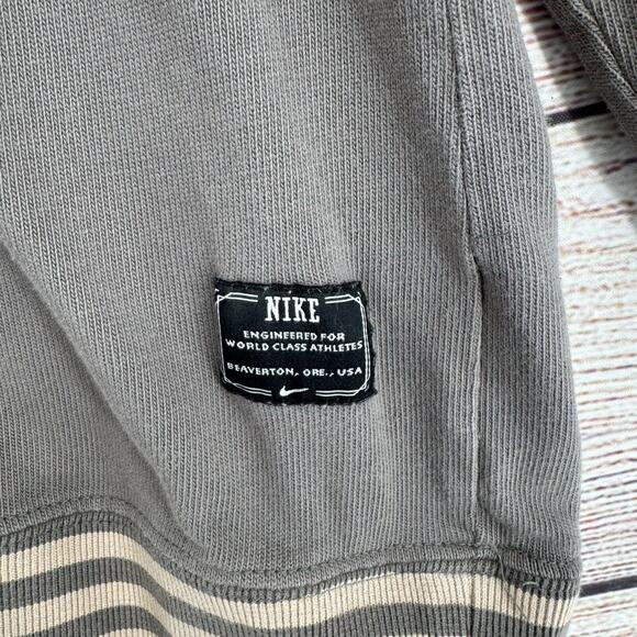 Nike Engineered Henley Hoodie Sweatshirt Men's Size‎ Large Gray - Picture 6 of 16